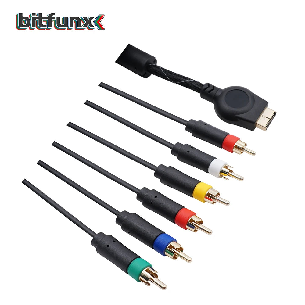 Bitfunx PS2/PS3 Component Cable 1.8m (6ft) for Sony PlayStation 2 & 3