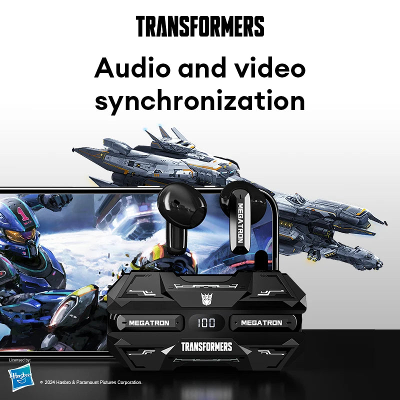 Transformers TF-T51 Wireless Bluetooth 5.4 Earphones