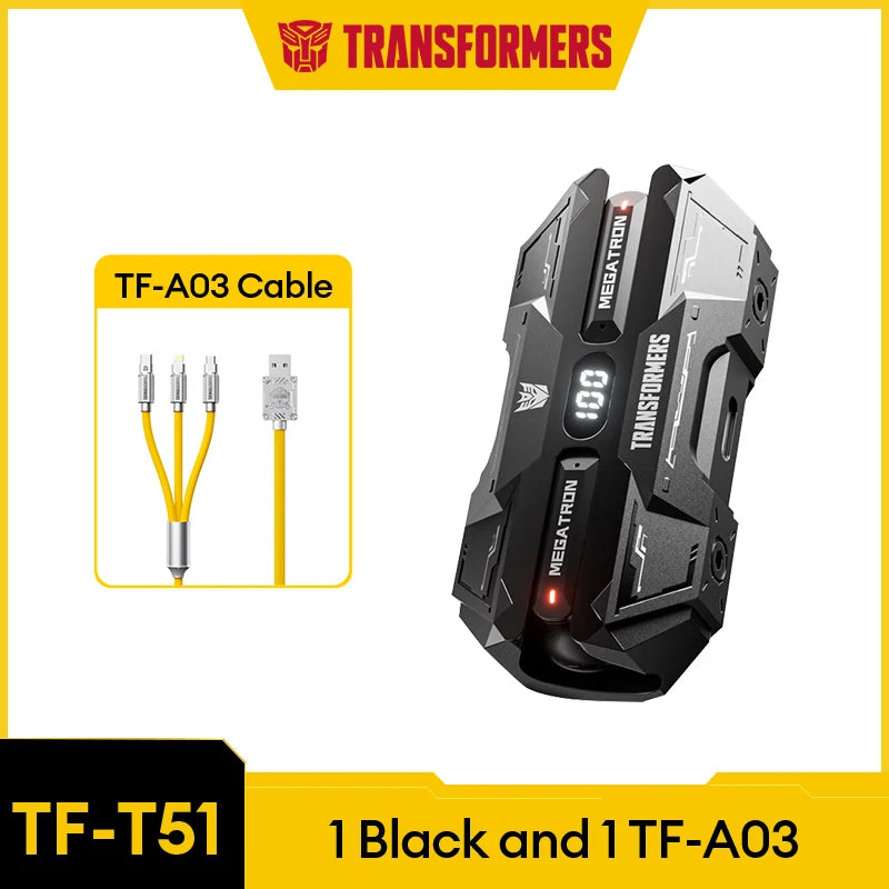 Transformers TF-T51 Wireless Bluetooth 5.4 Earphones