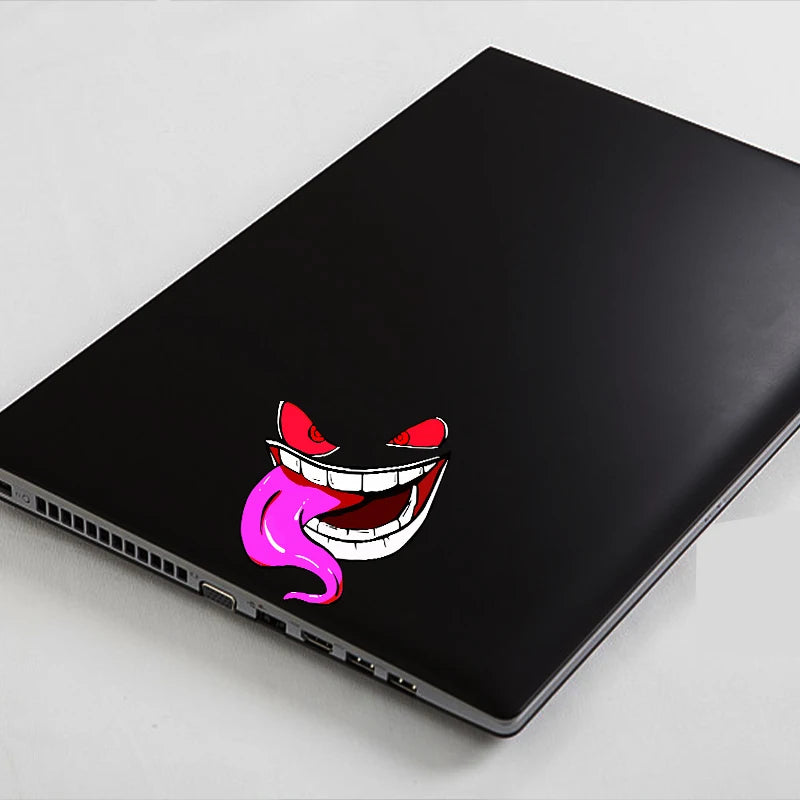 Funny Devil Reflective Vinyl Sticker Decal