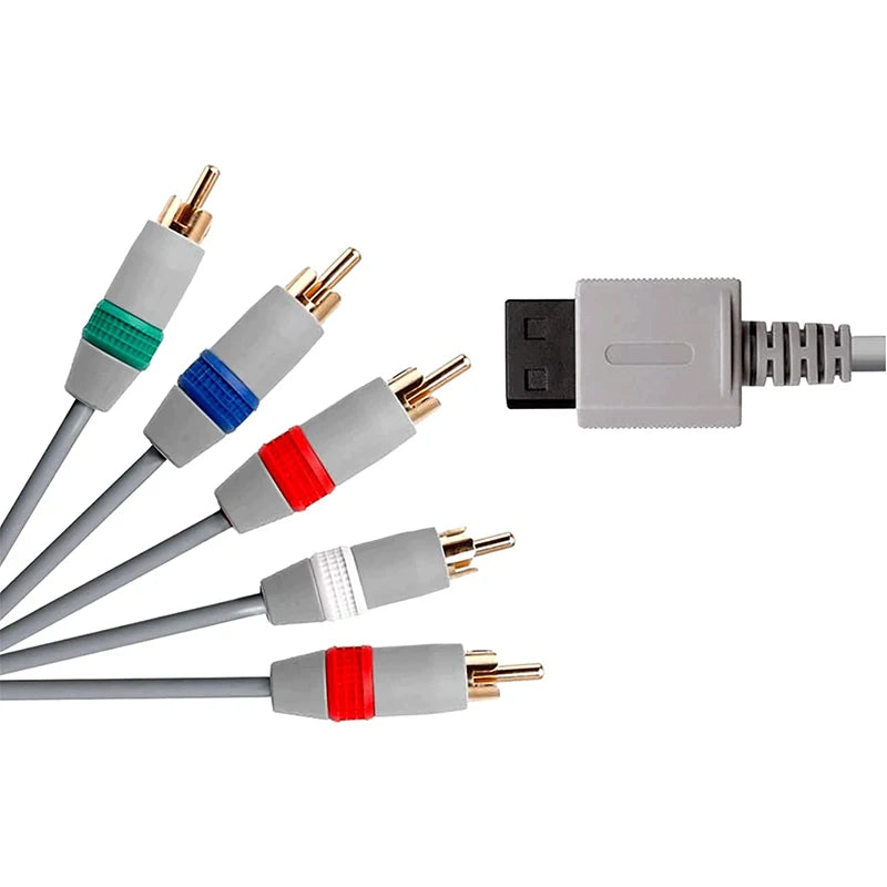 Nintendo Wii / Wii U Component AV Cable 6ft (1.8m) | 1080i / 720p HD