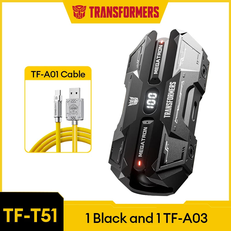 Transformers TF-T51 Wireless Bluetooth 5.4 Earphones