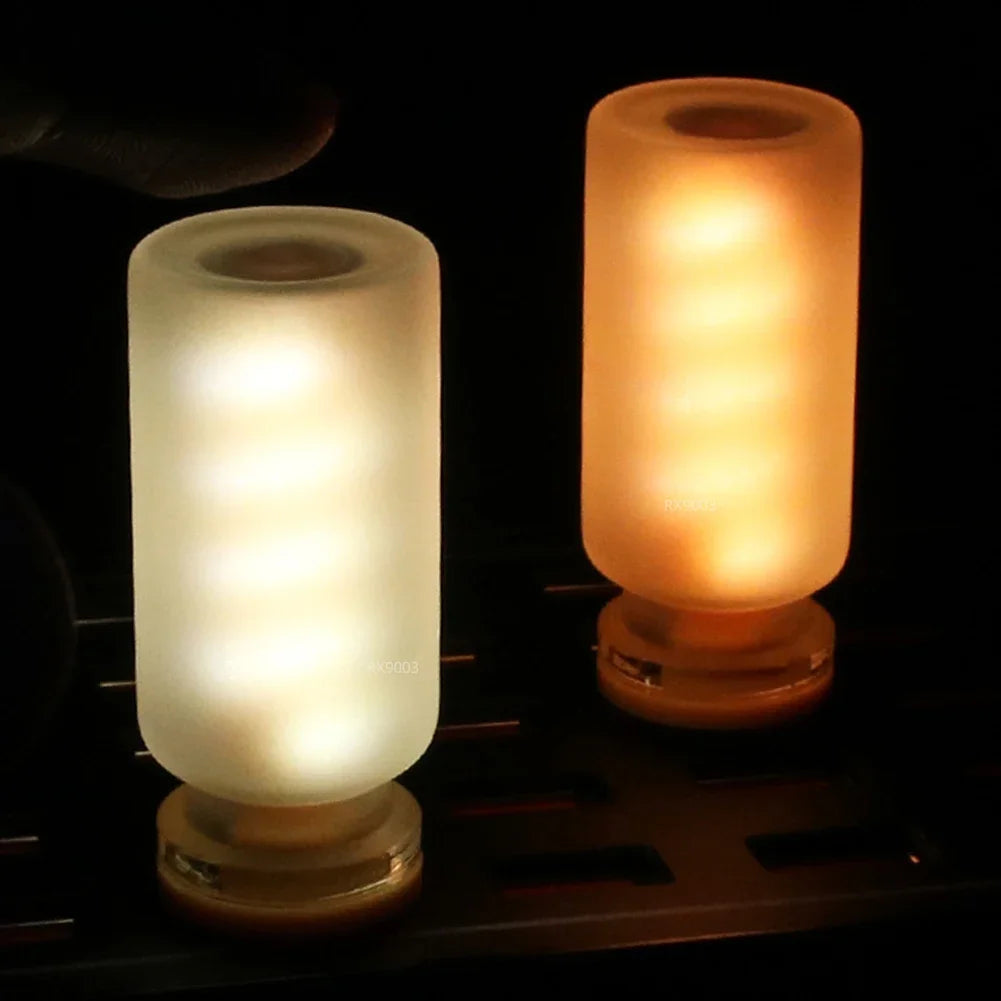 Frosted Glass USB Touch Control Car LED Light Atmosphere Light Bulb Incandescent Lamp LED