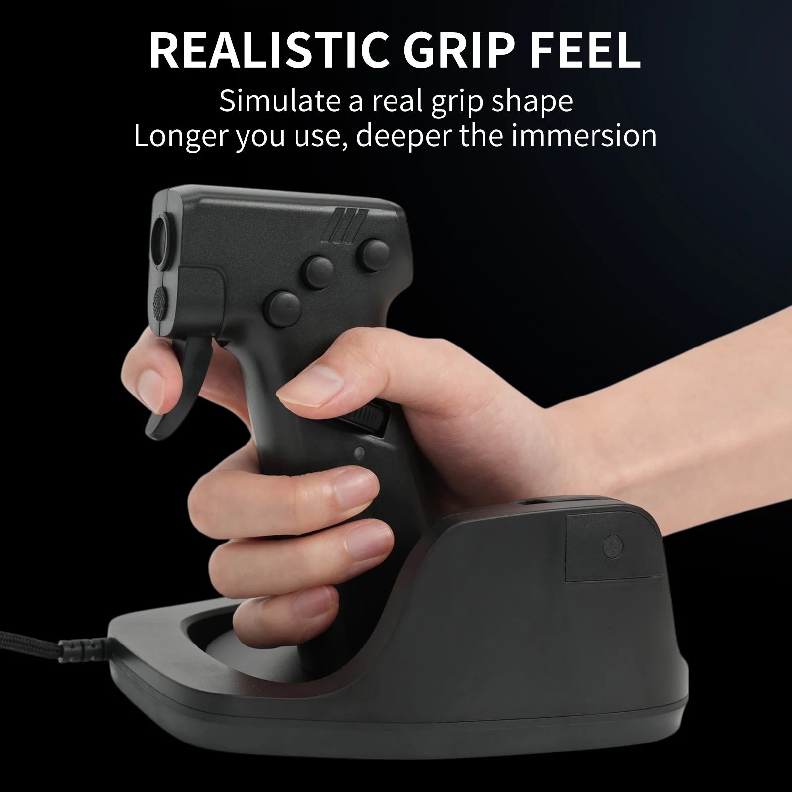 Cyliex L25B Gun Mouse | FPS Pistol-Grip Wired Gaming Mouse