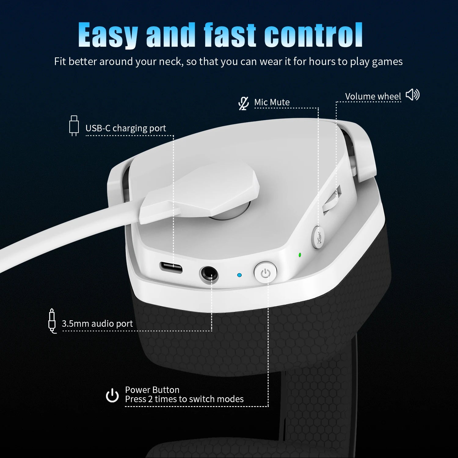 NUBWO G06 Wireless Gaming Headset