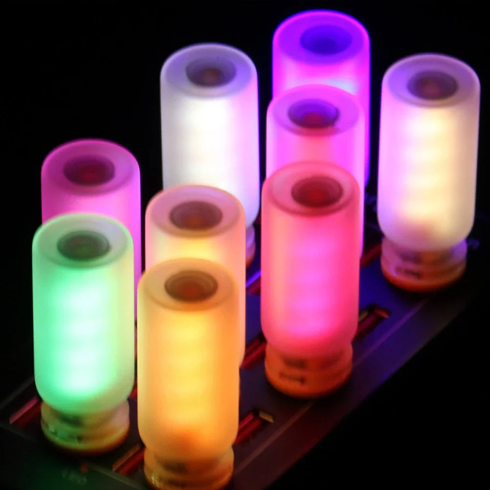 Frosted Glass USB Touch Control Car LED Light Atmosphere Light Bulb Incandescent Lamp LED