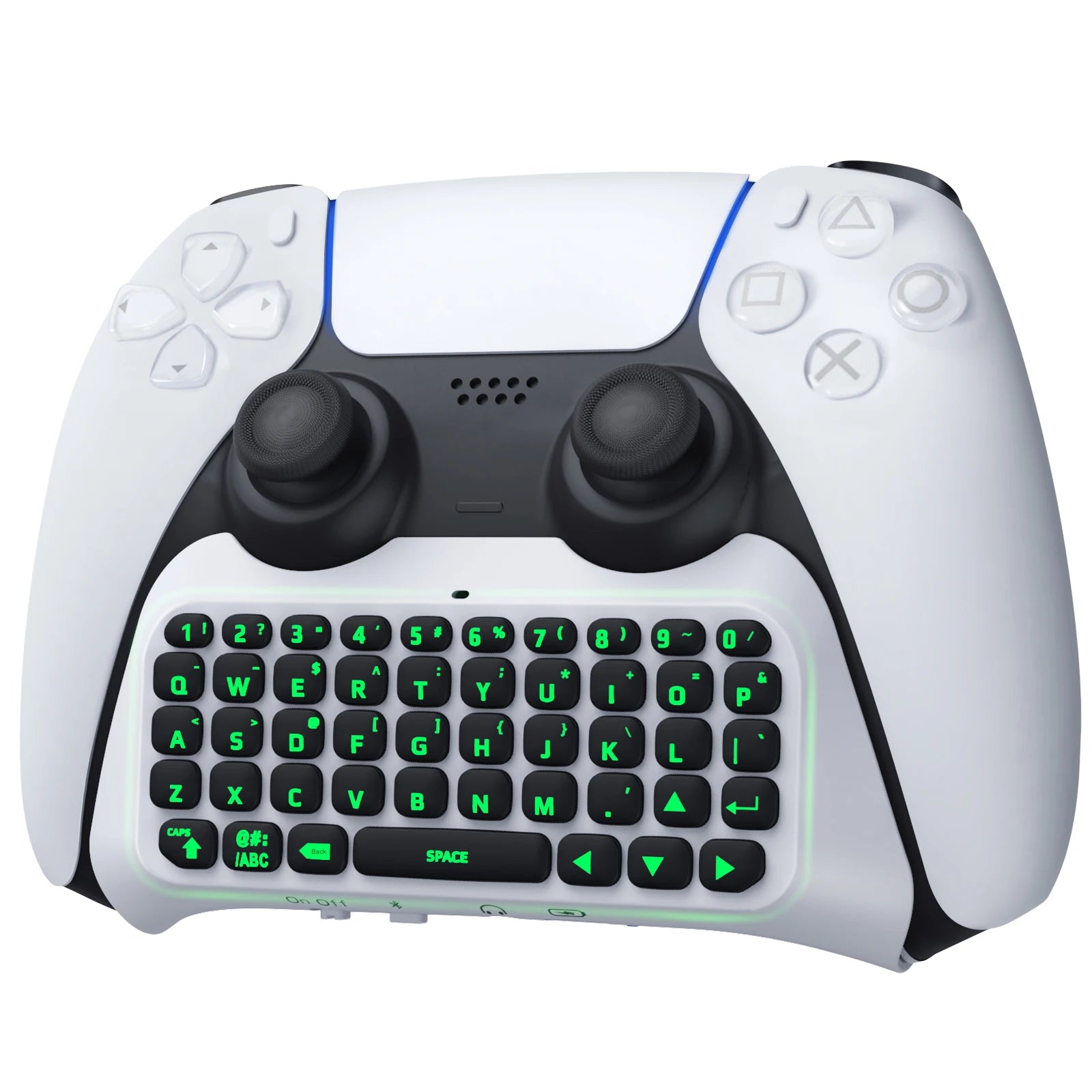 PS5 Controller Chatpad Keyboard with Backlight