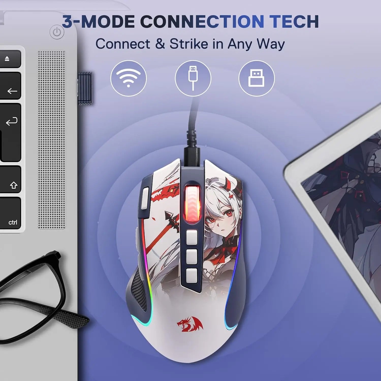 Redragon M612AK PRO Wireless Gaming Mouse