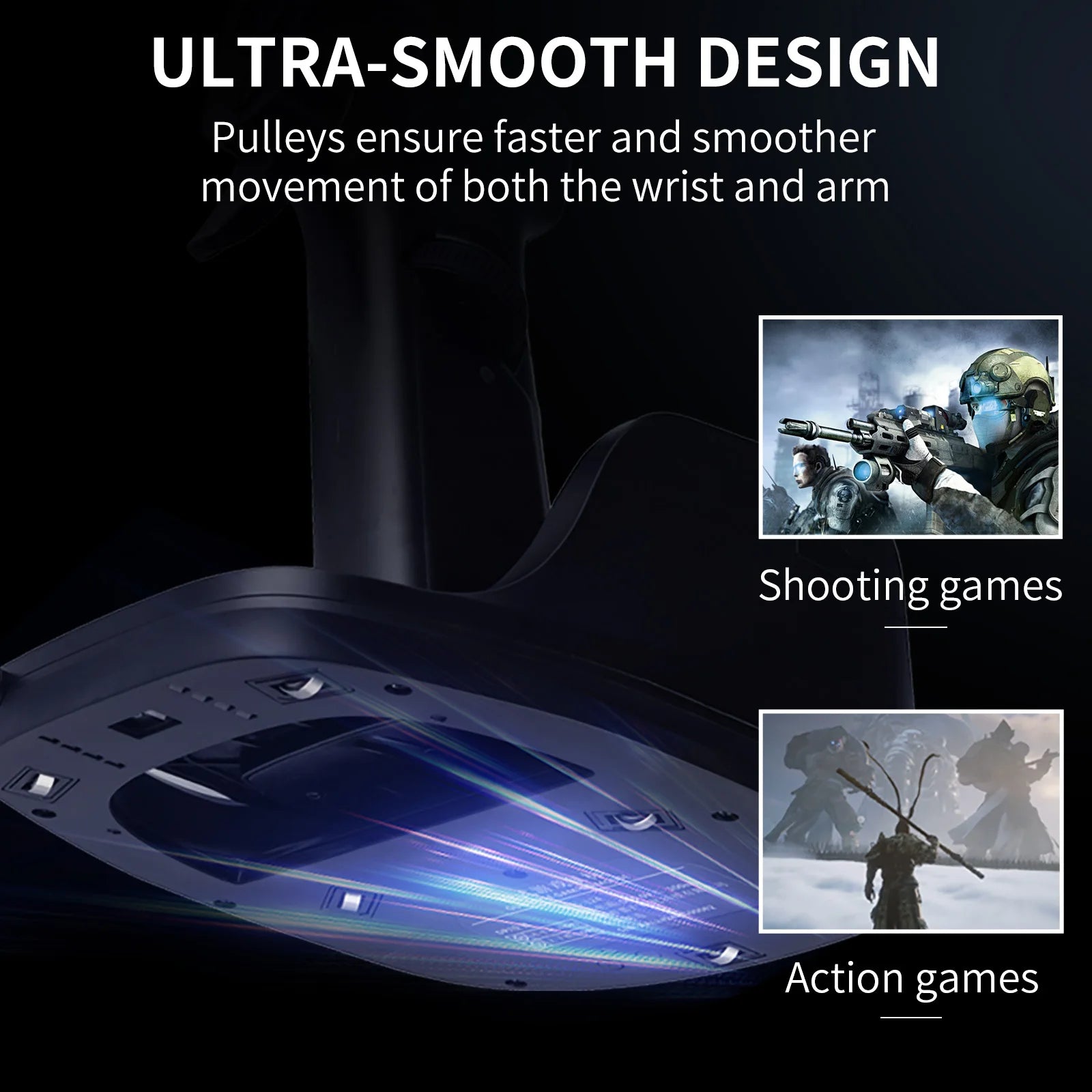 Cyliex L25B Gun Mouse | FPS Pistol-Grip Wired Gaming Mouse