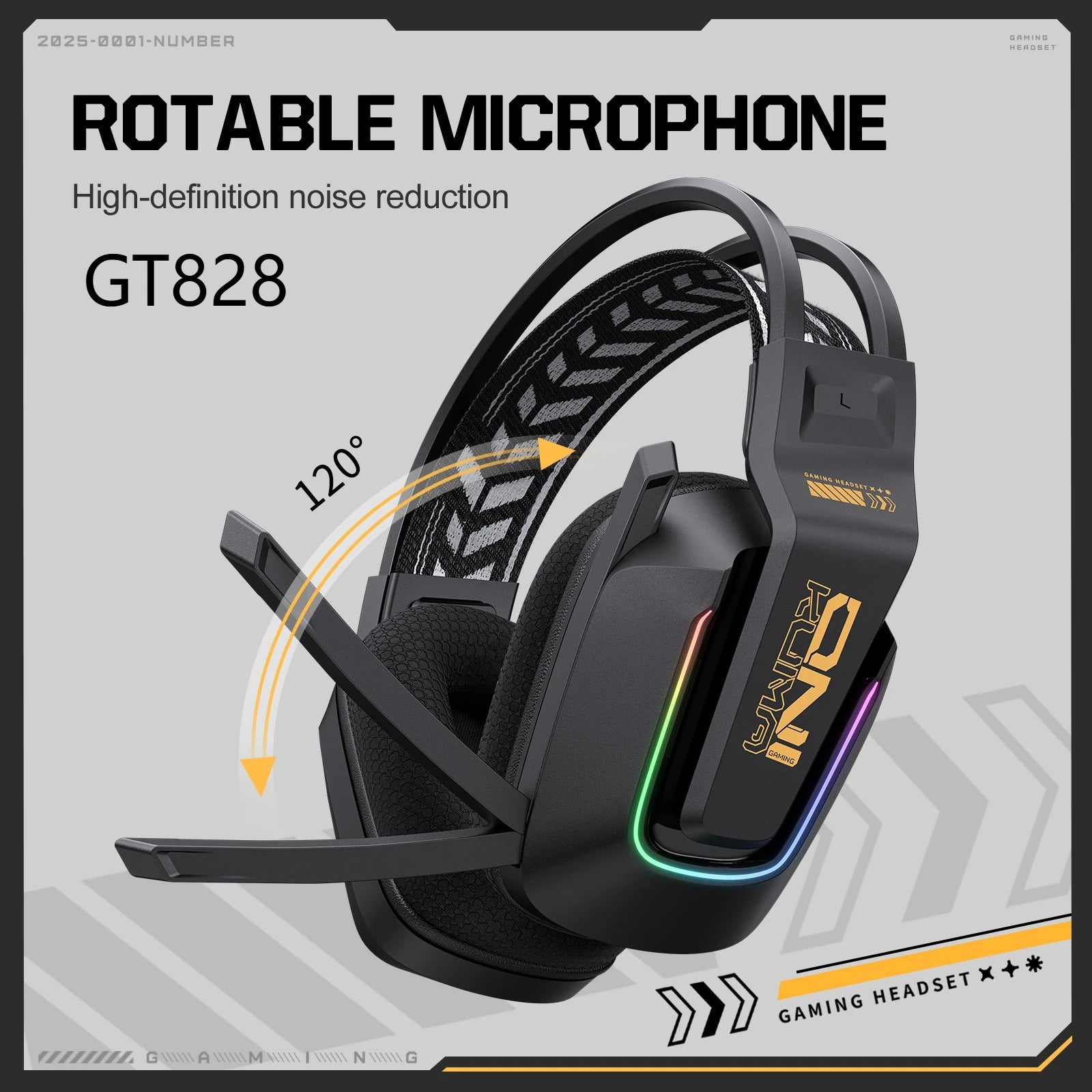 ONIKUMA GT828 Wireless Gaming Headset