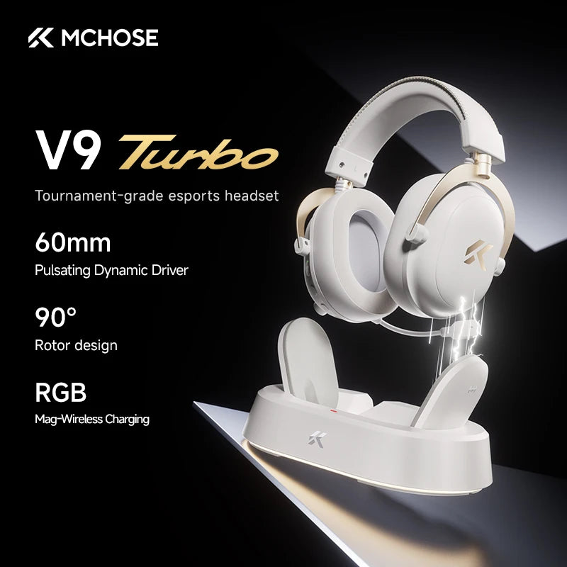 MCHOSE V9 Turbo Wireless Gaming Headset