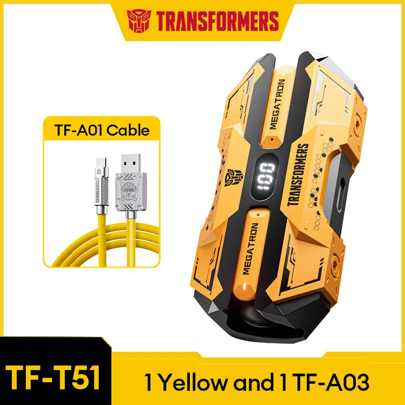 Transformers TF-T51 Wireless Bluetooth 5.4 Earphones
