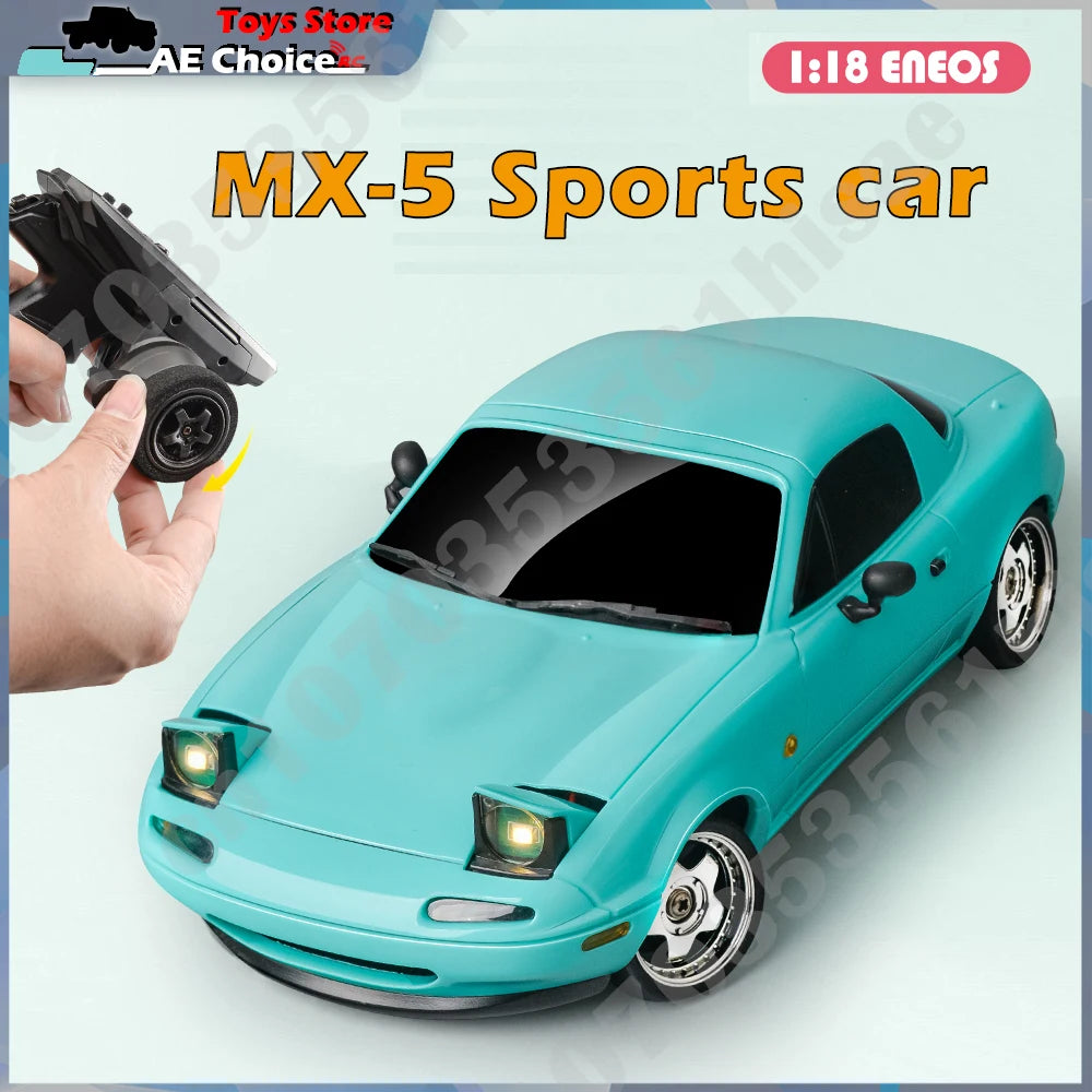 LDRC LD1804 1/18 RC Drift Car with ESP Gyroscope & LED Lights
