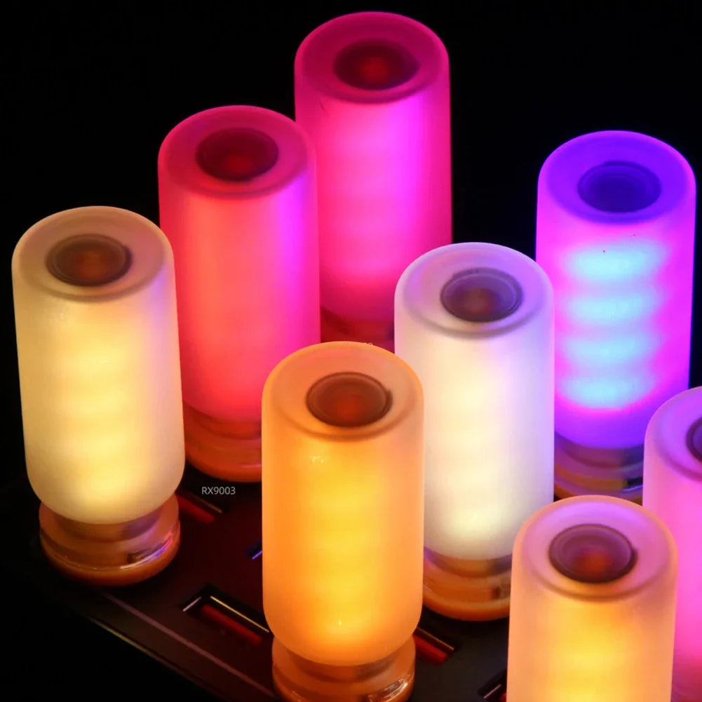 Frosted Glass USB Touch Control Car LED Light Atmosphere Light Bulb Incandescent Lamp LED