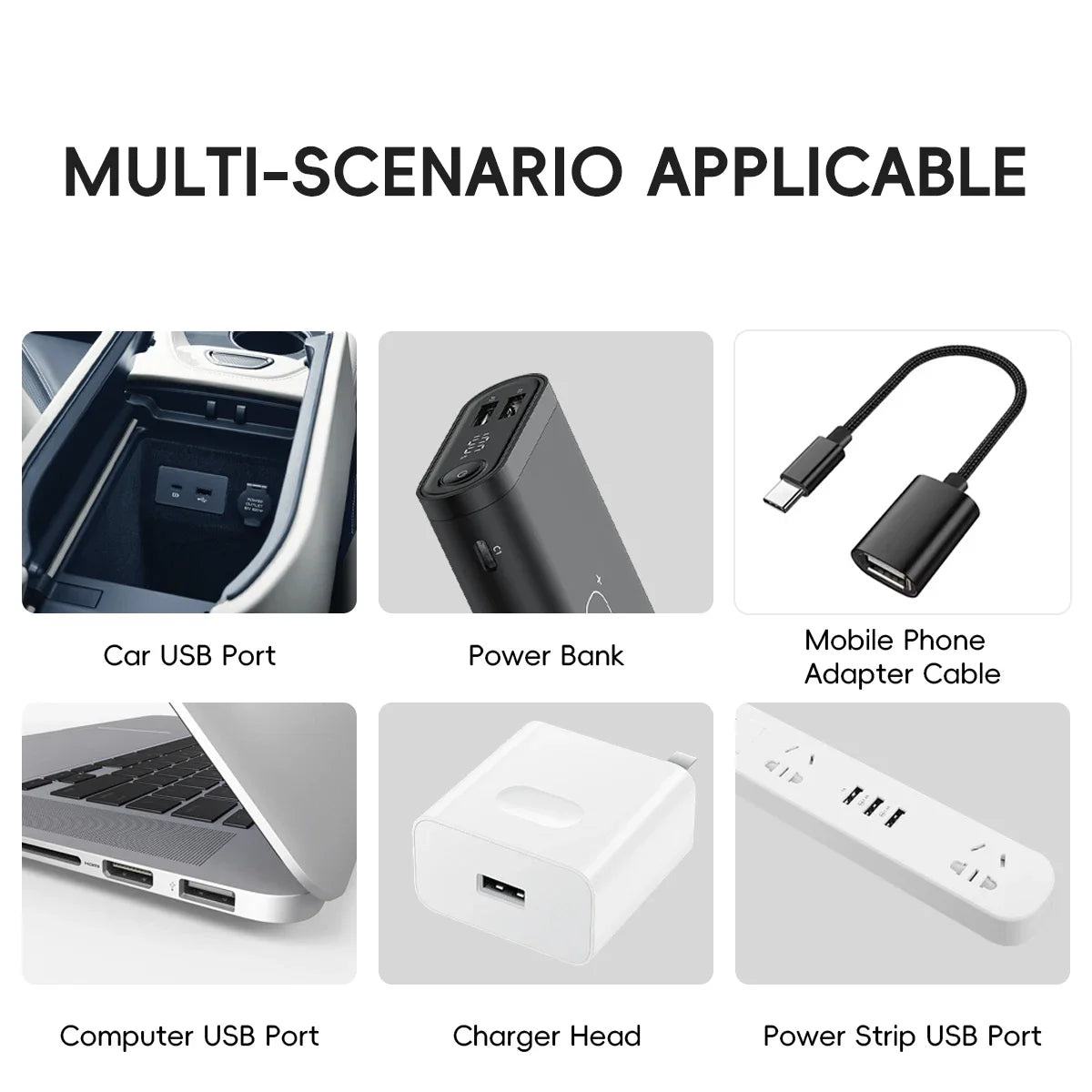 USB Touch Dimmable LED Filament Atmosphere Light for Car & Bedroom