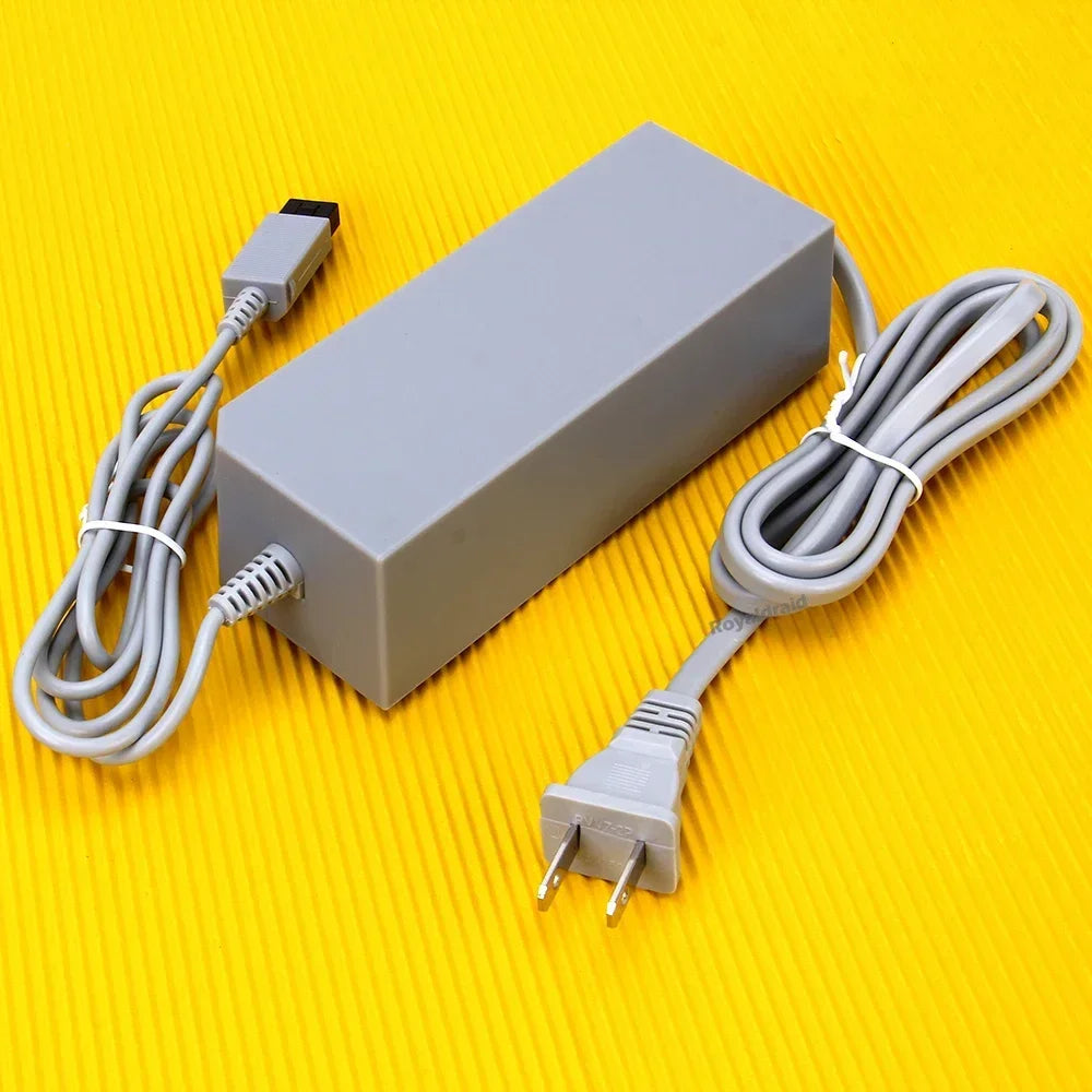 Nintendo Wii AC Power Adapter Replacement Charger (US & EU Plug)