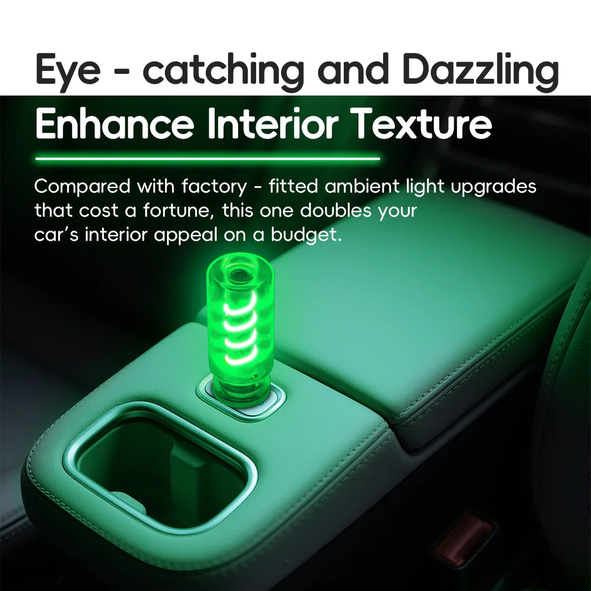 USB Touch Dimmable LED Filament Atmosphere Light for Car & Bedroom