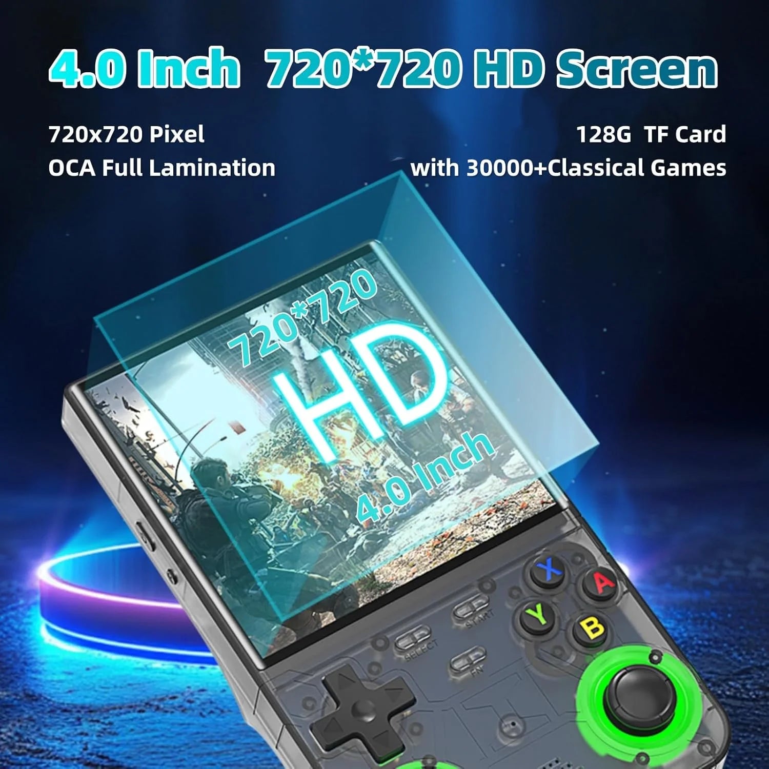 R36 Ultra Retro Handheld Game Console | 4" IPS Screen | WiFi | 64GB & 128GB