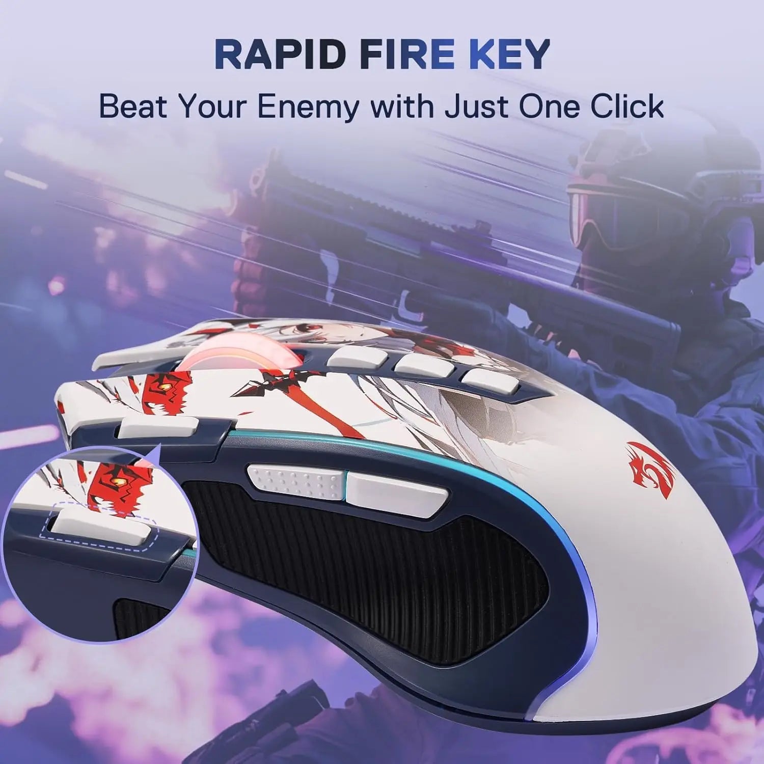 Redragon M612AK PRO Wireless Gaming Mouse