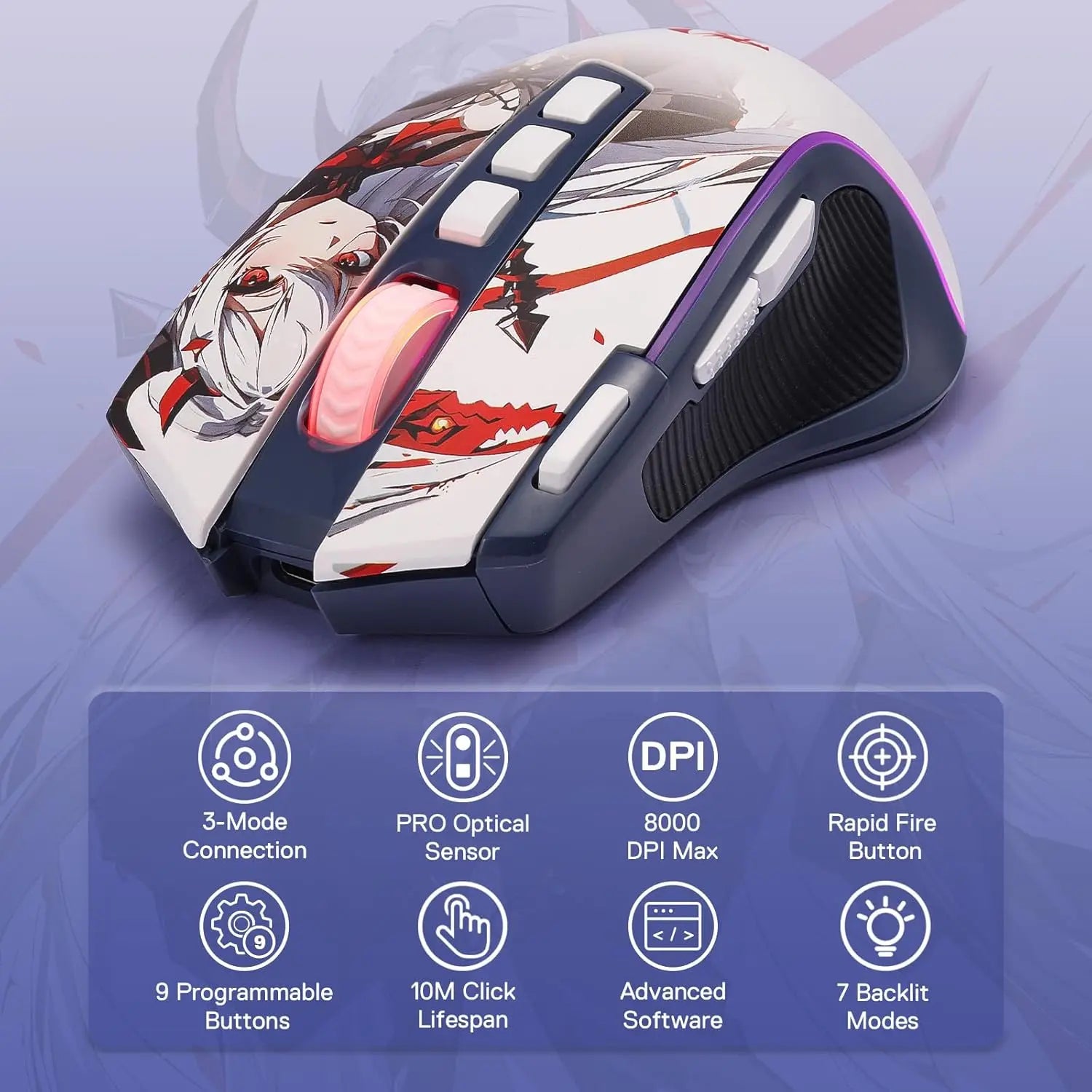 Redragon M612AK PRO Wireless Gaming Mouse
